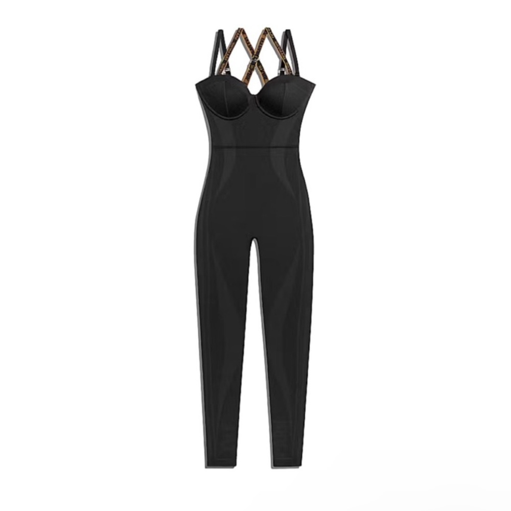 Black Ivy Park Adidas Knit Catsuit 2020 Collection